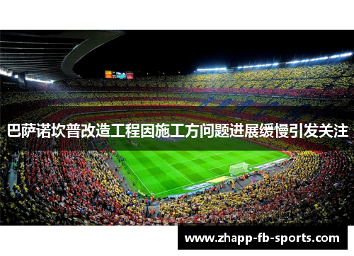 巴萨诺坎普改造工程因施工方问题进展缓慢引发关注 巴萨诺坎普改造工程因施工方问题进展缓慢引发关注